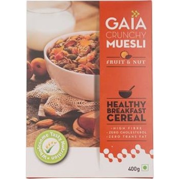 Gaia Muesli Fruit& Nut 400 gm